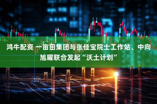 鸿牛配资 一亩田集团与张佳宝院士工作站、中向旭曜联合发起“沃土计划”