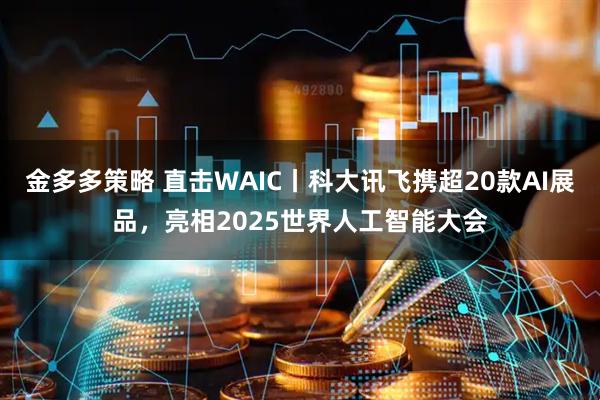 金多多策略 直击WAIC丨科大讯飞携超20款AI展品，亮相2025世界人工智能大会