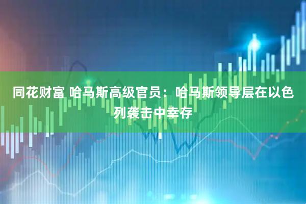 同花财富 哈马斯高级官员：哈马斯领导层在以色列袭击中幸存